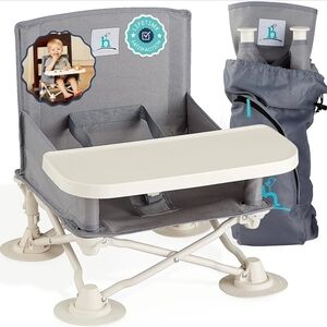 EUC Hiccapop OmniBoost Travel Booster Seat with Tray